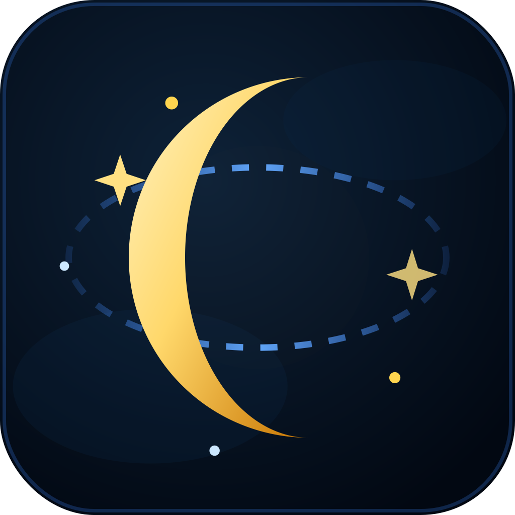 ARSSELENE ROUATBI - Organisation — crescent moon logo